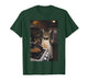 Funny Cat Lady Meme Cooking Cat Vintage Cat Smoking T-Shirt
