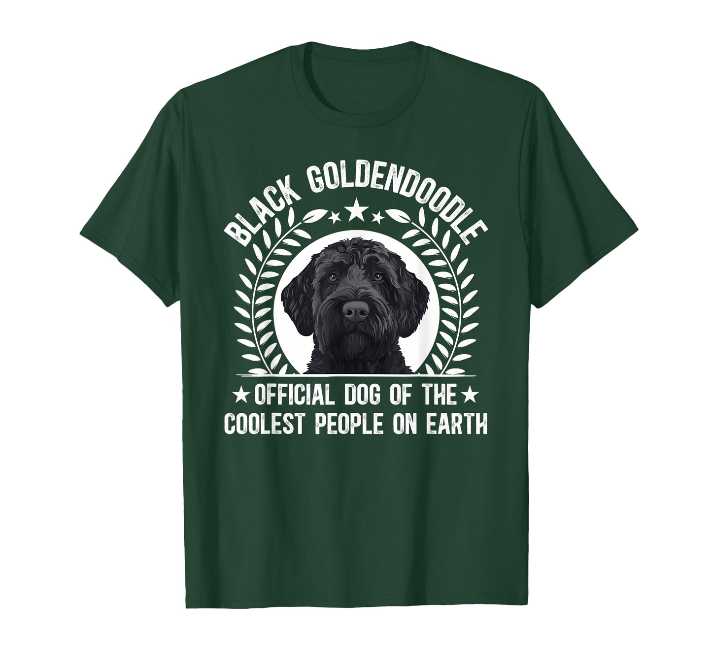 Black Goldendoodle Owner Funny Black Doodle Lover T-Shirt