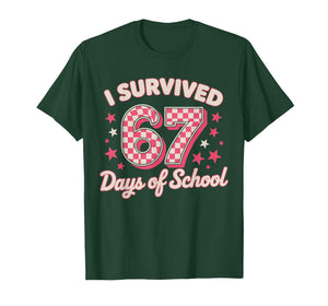 I Survived 67 Days of School T-Shirt