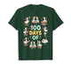 100 Days of School Cute Goose Teacher Classroom Humor T-Shirt