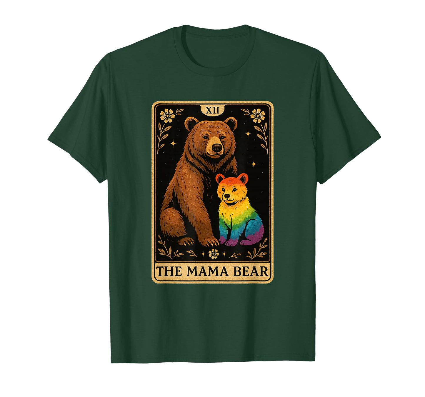 Mama Bear Pride Shirt Gay Pride Mom LGBT Momma Bear T-Shirt