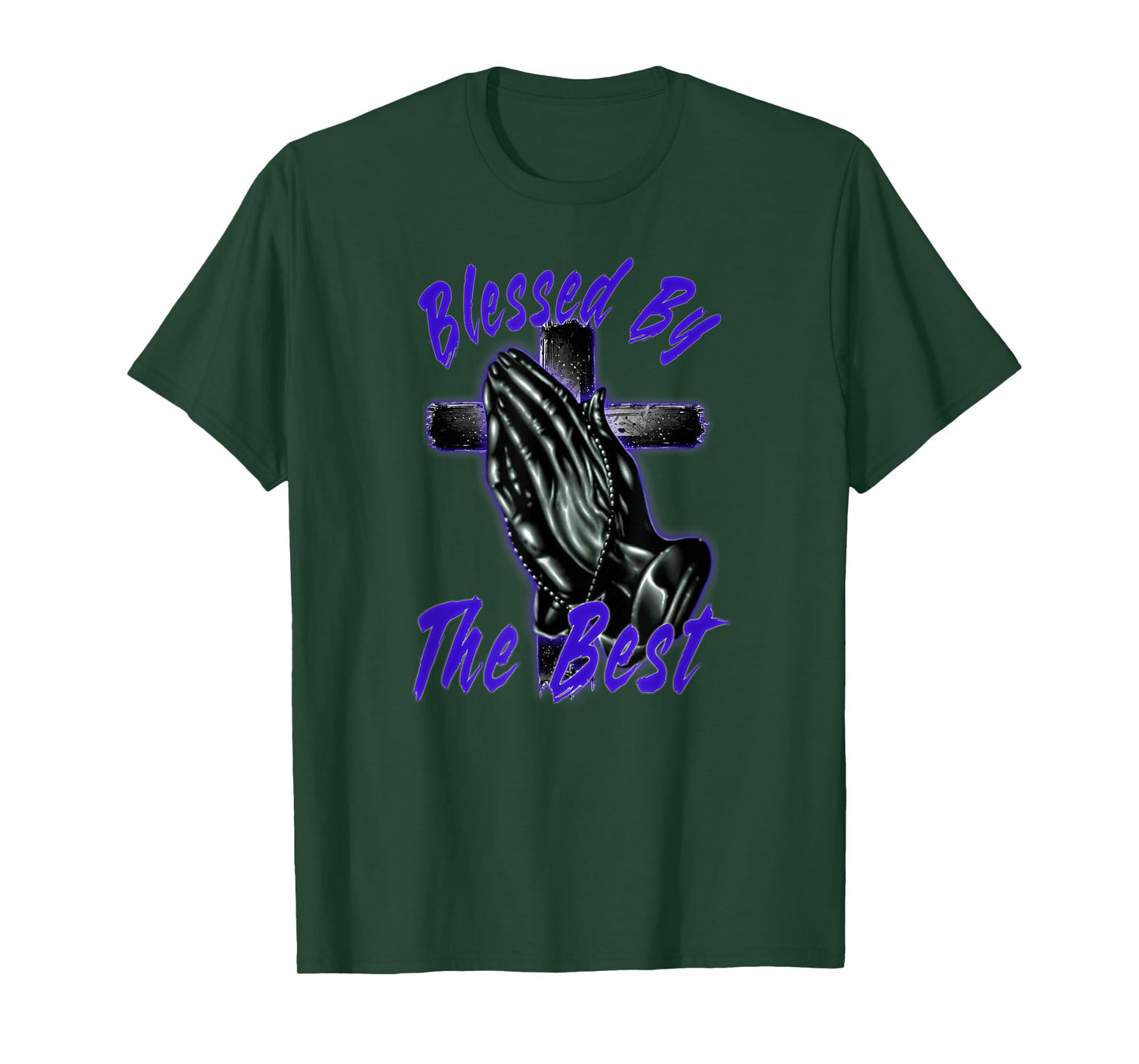 Blessed by The Best Faith Spiritual Religious T-Shirt