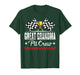 Great Grandma Pit Crew Race Car Racing Birthday Party T-Shirt