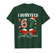 I Survived 67 Days of School Christmas Candy Cane Six Seven T-Shirt