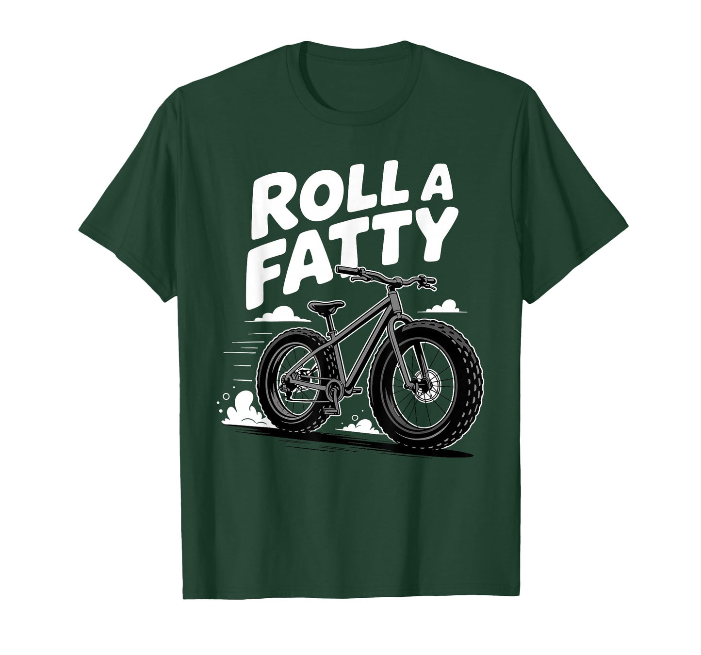 Funny Fat Bike Art for Men Women Kids Fat Tire Bike Fatbike T-Shirt