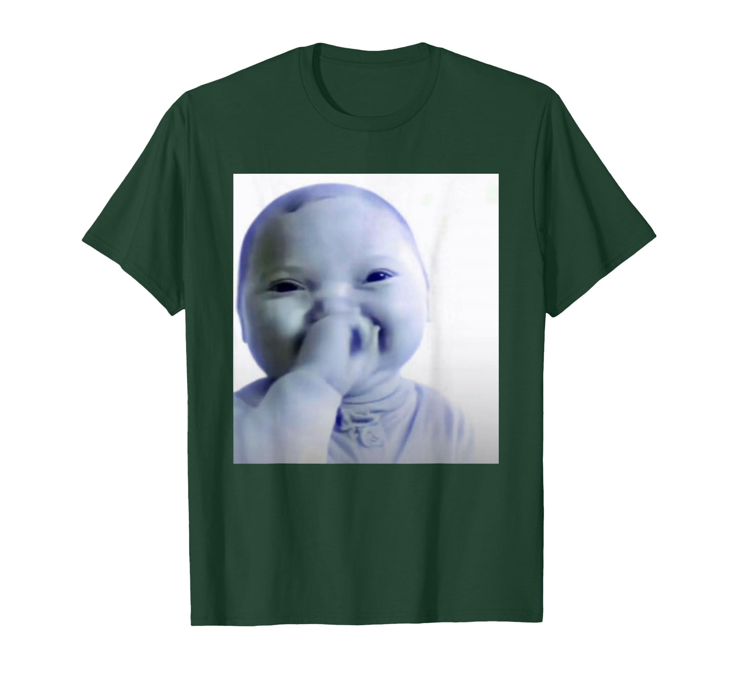 Ai Baby Meme Funny Laughing Baby Baby Meme Brainrot T-Shirt