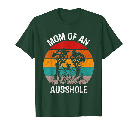 Aussie Mom - Australian Shepherd Mom T-Shirt