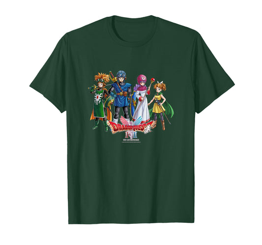 Dragon Quest I & II HD-2D Remake Heroes Art T-Shirt