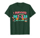 I Survived 67 + 33 Day of School Meme 67 Six Seven Teacher T-Shirt