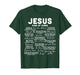 Jesus is King Names of God Hebrew Jesus Christian T-Shirt