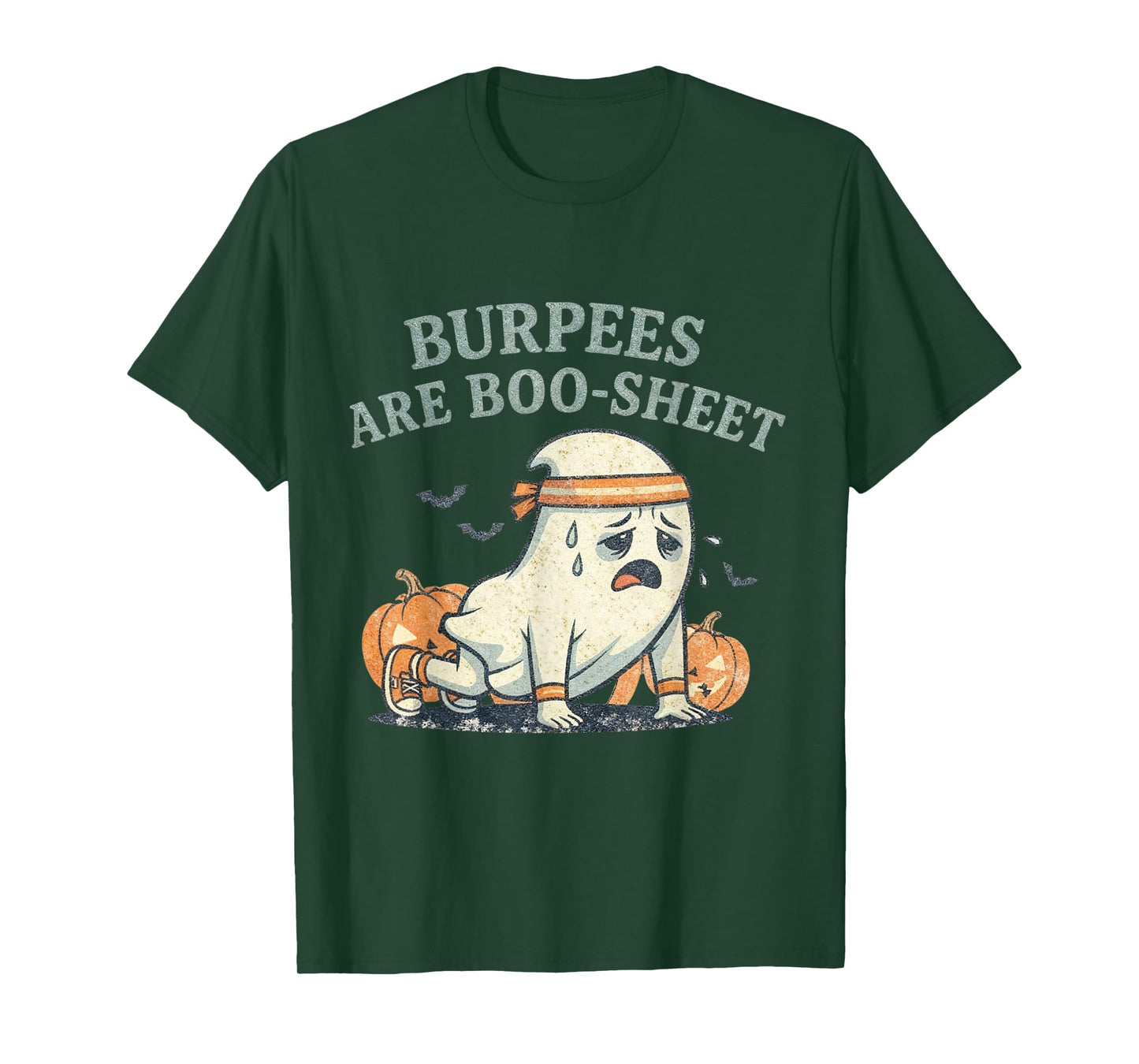 Burpees are Some Boo Sheet Funny Ghost Fitness Halloween Gym T-Shirt