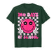 100 Days of School 100th Day Groovy Smile Face Kids Teacher T-Shirt
