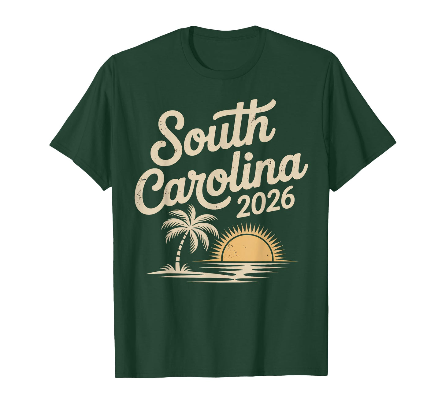 2026 South Carolina Vacation Souvenirs Matching Family Trip T-Shirt