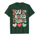Groovy You Can Do Hard Things Test Day Teacher Women Kids T-Shirt