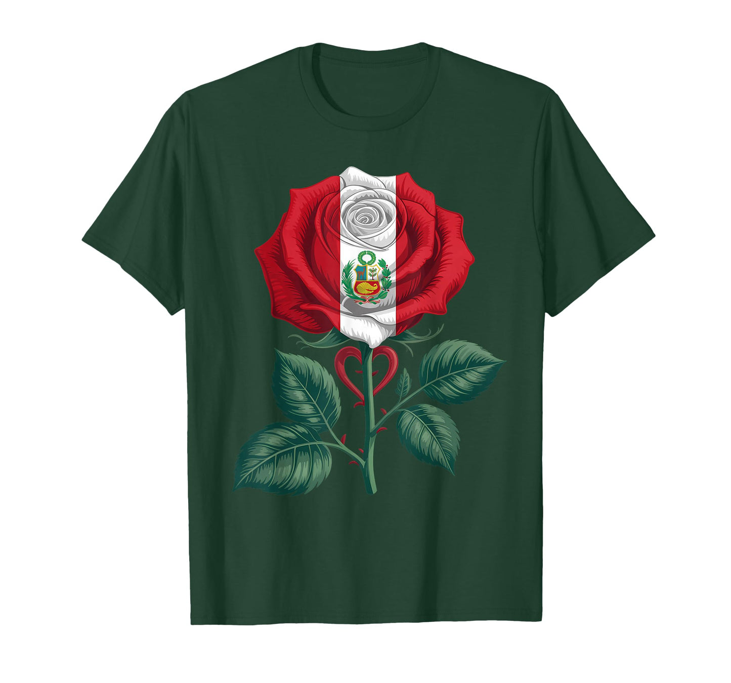 Peru Flag Peruvian Roots Peruvian Flag Peruvian Pride T-Shirt