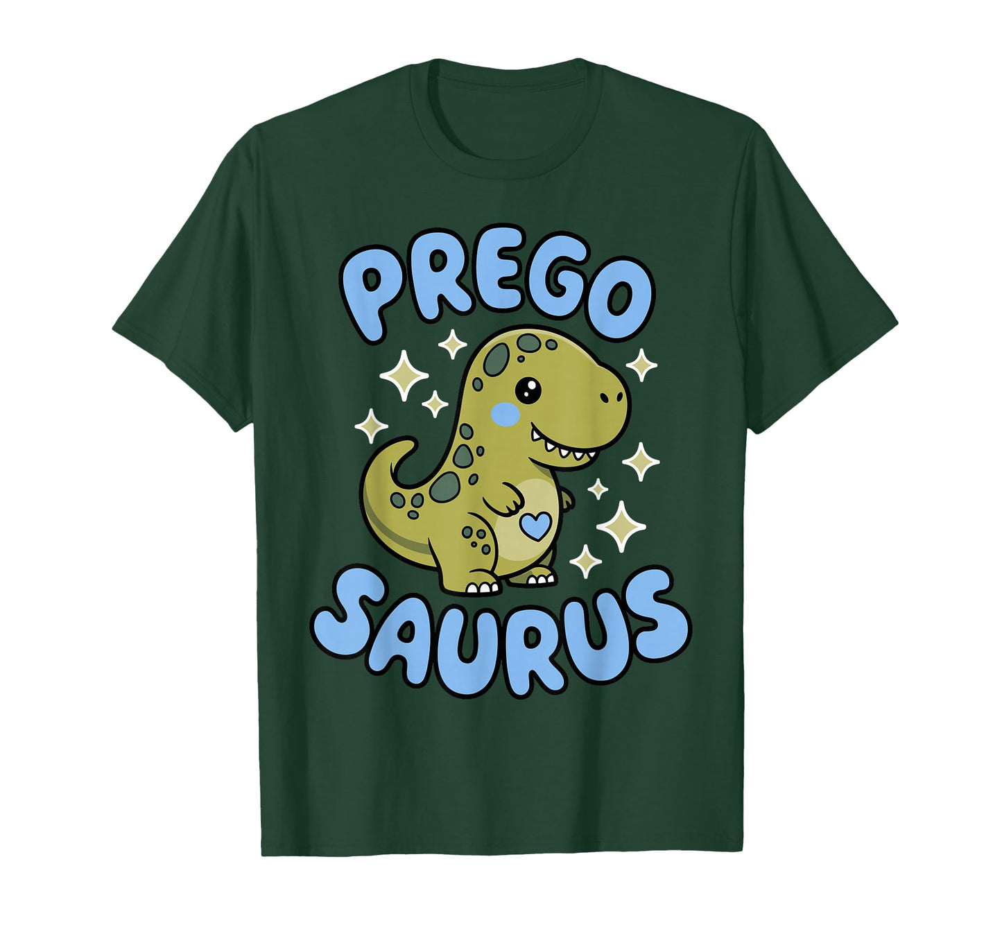 Pregosaurus Cute Retro Mommy Dinosaur Pregnancy Announcement T-Shirt