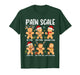 Pain Scale Gingerbread Trauma Nurse Christmas Nursing T-Shirt