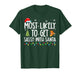 Most Likely to Get Sassy with Santa Christmas T-Shirt