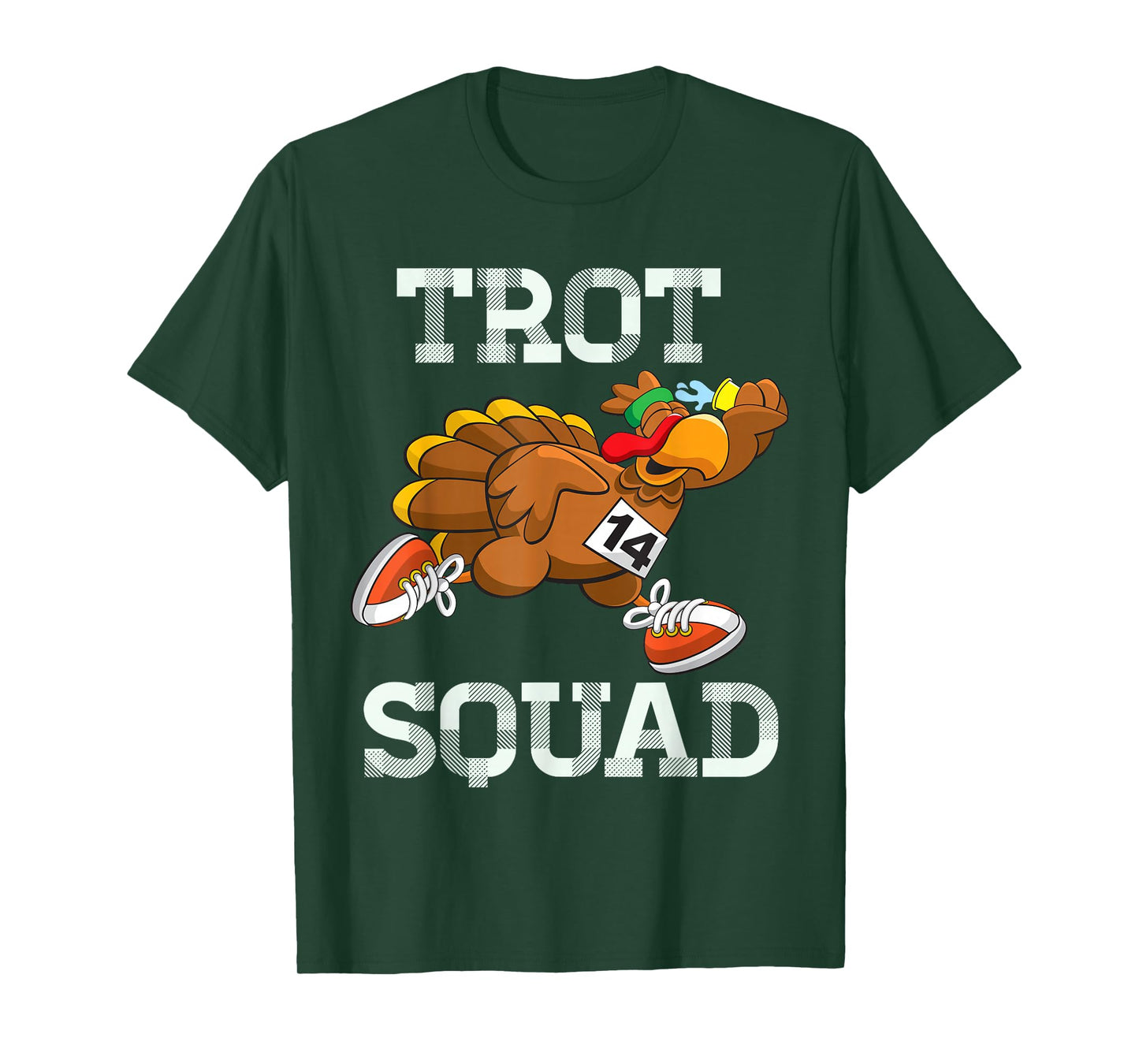 Turkey Trot Squad Thanksgiving Trot Race Women Men Kids T-Shirt