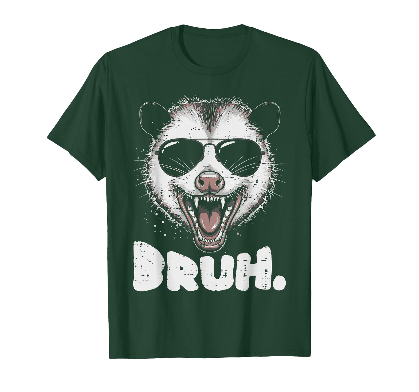 Opossum Face Bruh Funny Possum Meme Humor Men Women Kids T-Shirt