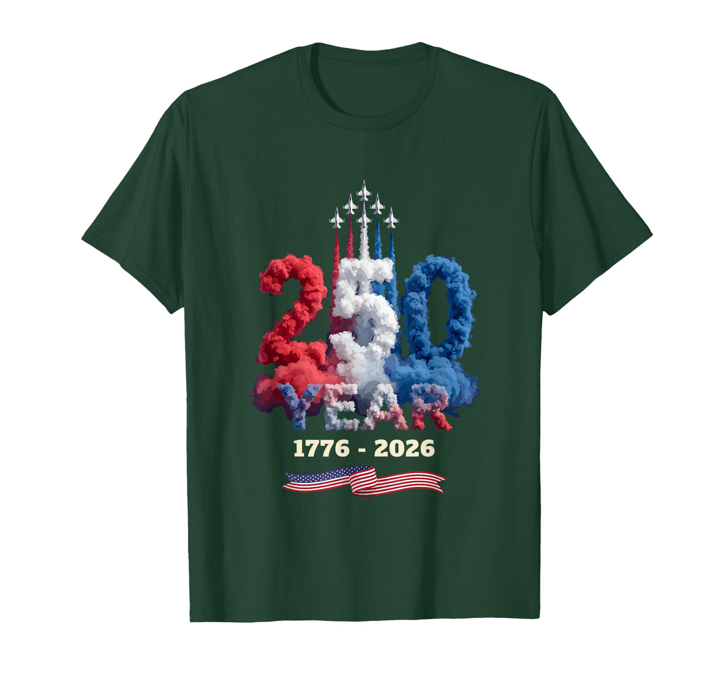 250 Year Celebration 1776 2026 America Pride 4th of July T-Shirt