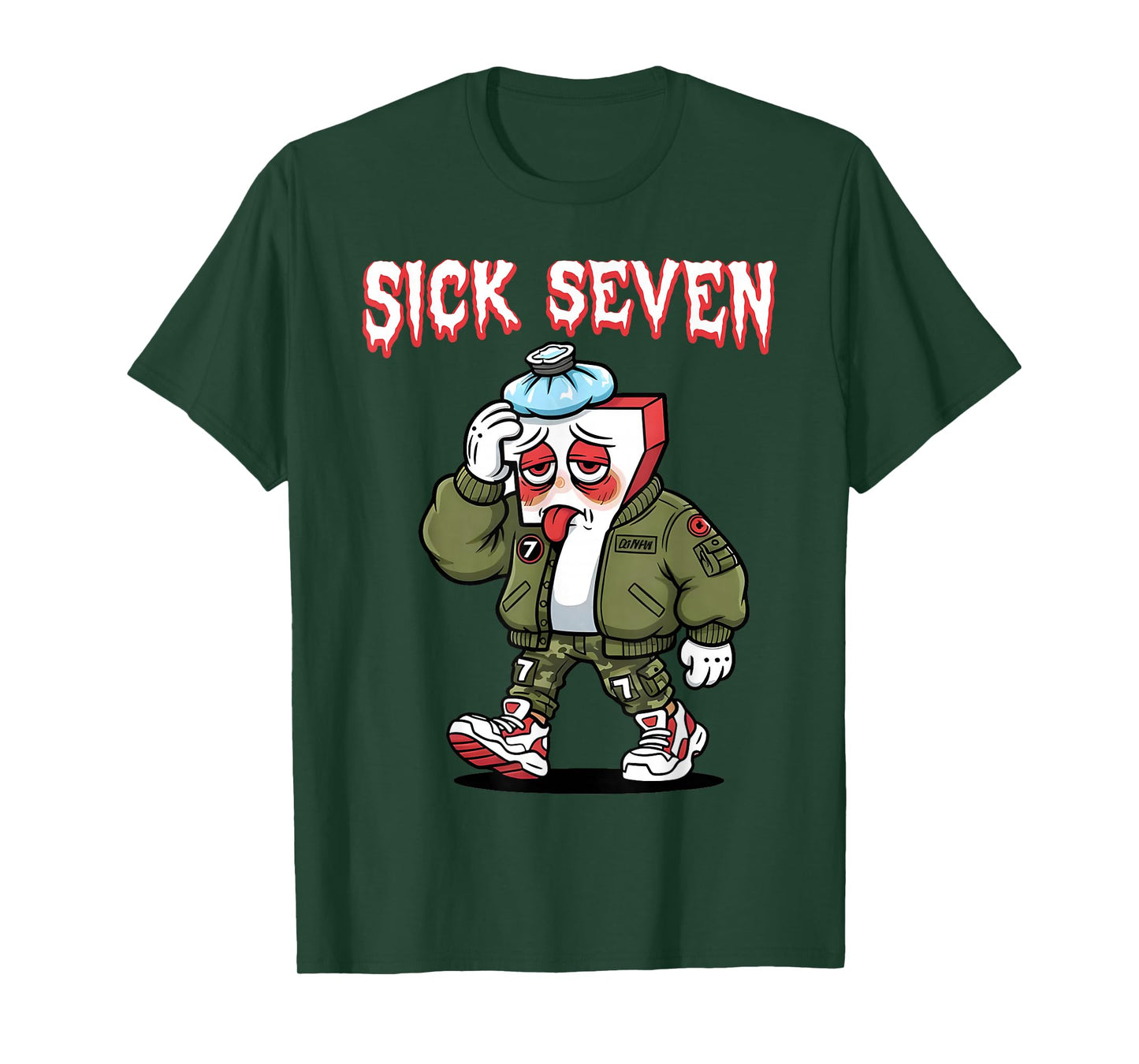 Sick Seven 67 Meme Funny Gen Alpha Slang Brainrot T-Shirt