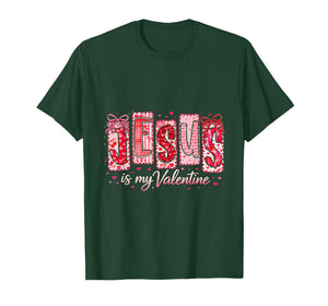 Jesus Loves Me God Religious Christian Valentine Coquette T-Shirt