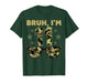 Bruh I'm 11 Years Old 11th Birthday Retro Camo Sunglasses T-Shirt
