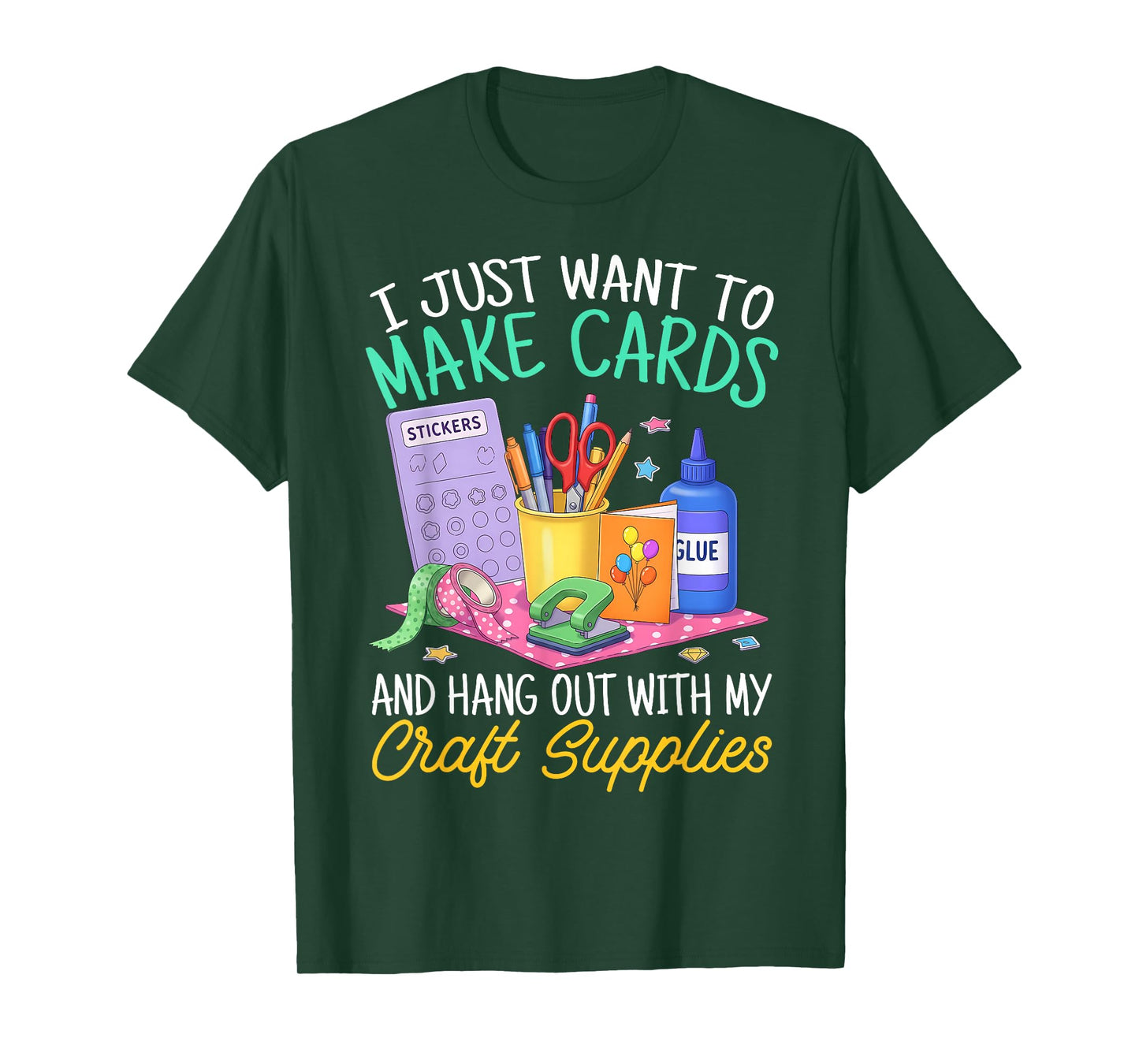 Funny Cardmaking Art for Women Crafting Lover Crafter T-Shirt