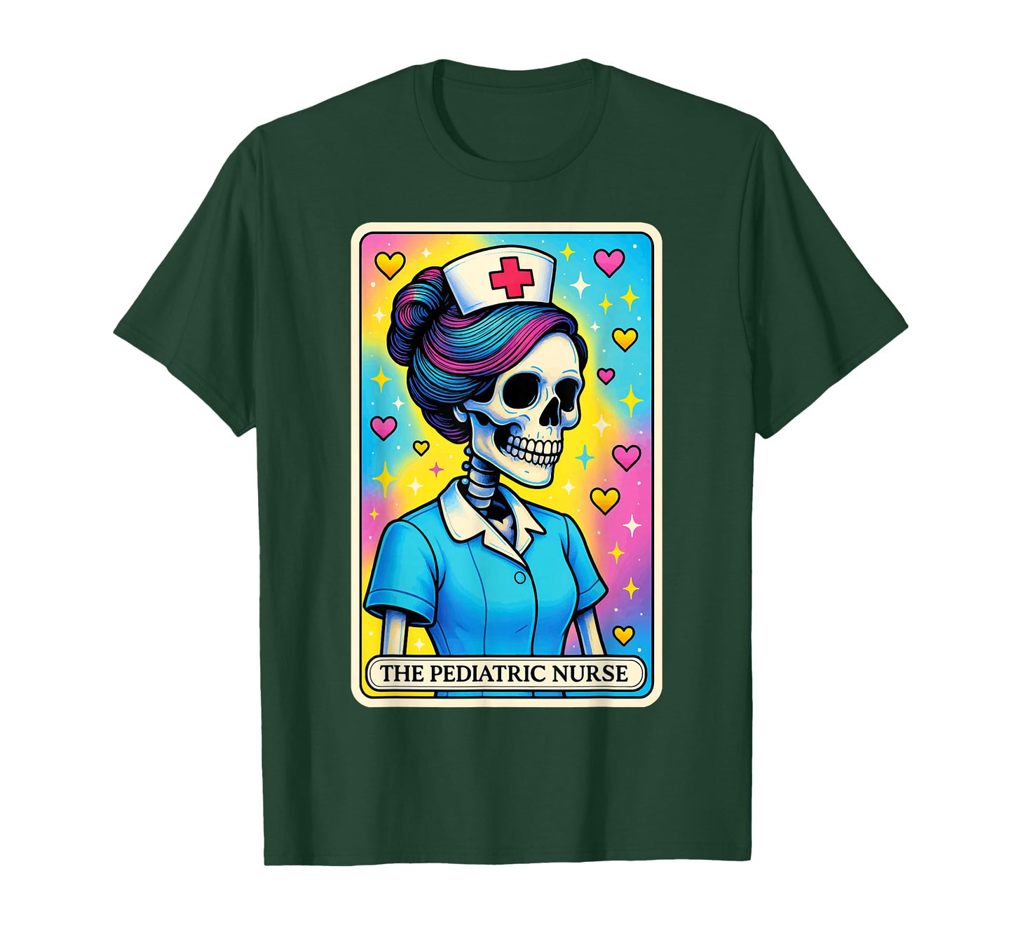 The Pediatric Nurse Tarot Card T-Shirt