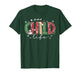 Retro Child Life Specialist Santa Hat Christmas CLS CCLS T-Shirt