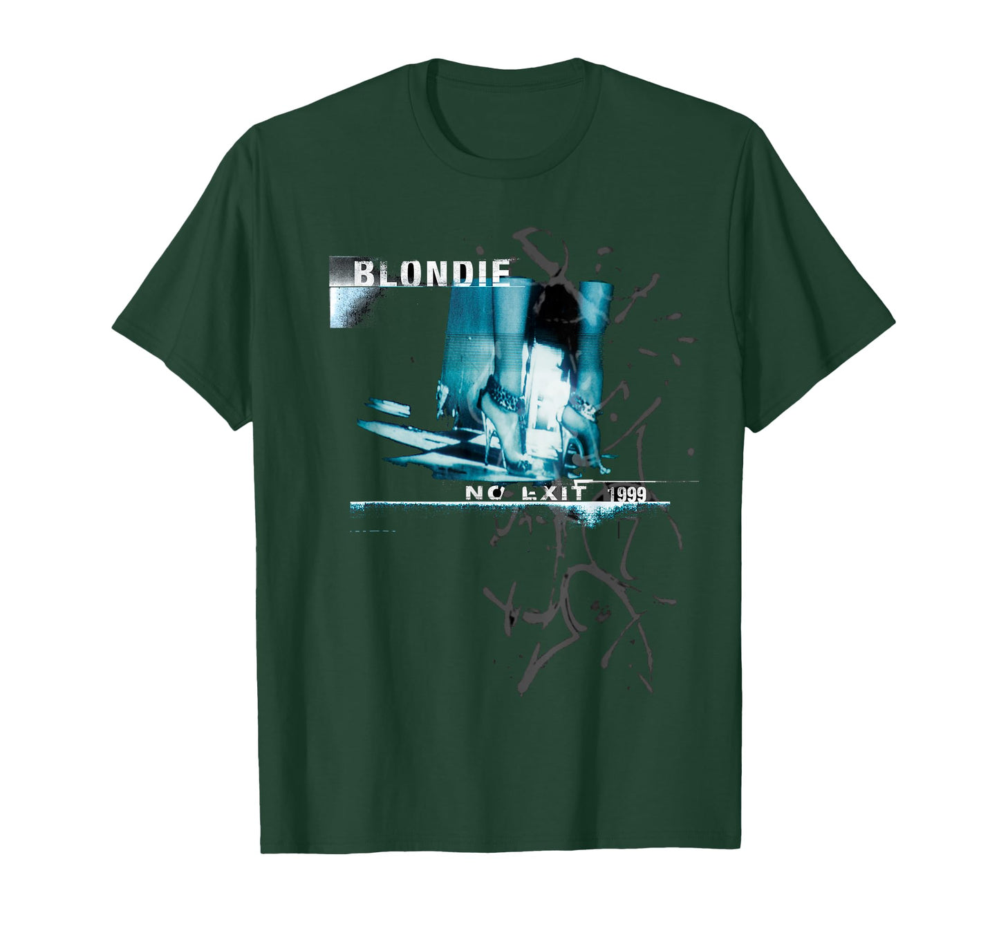 Blondie - No Exit Abstract Collage Art T-Shirt
