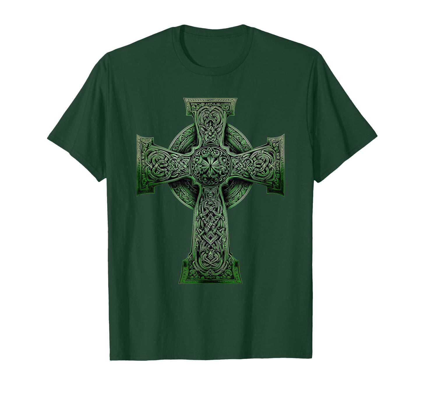 Irish Celtic Cross Knot Christian Holy Trinity Scottish Celt T-Shirt