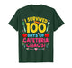 I Survived 100 Days of School Cafeteria Chaos Lunch Lady T-Shirt