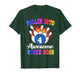 Rollin into 4 Awesome Since 2022 Bowling Girl 4th Birthday T-Shirt