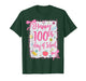 Happy 100th Day of School Coquette Girl Bow 100 Days Teacher T-Shirt