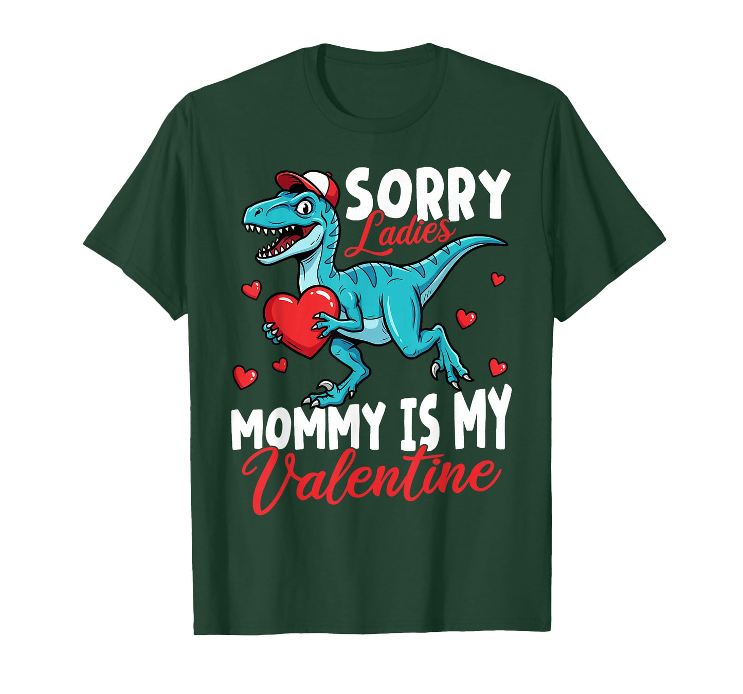 Kids Valentines Day Shirt Boys Sorry Mommy is My Valentine T-Shirt