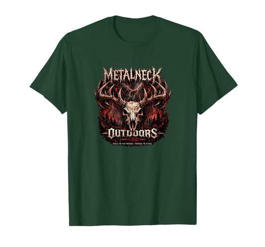 Metalneck Outdoors Deer Skull T-Shirt