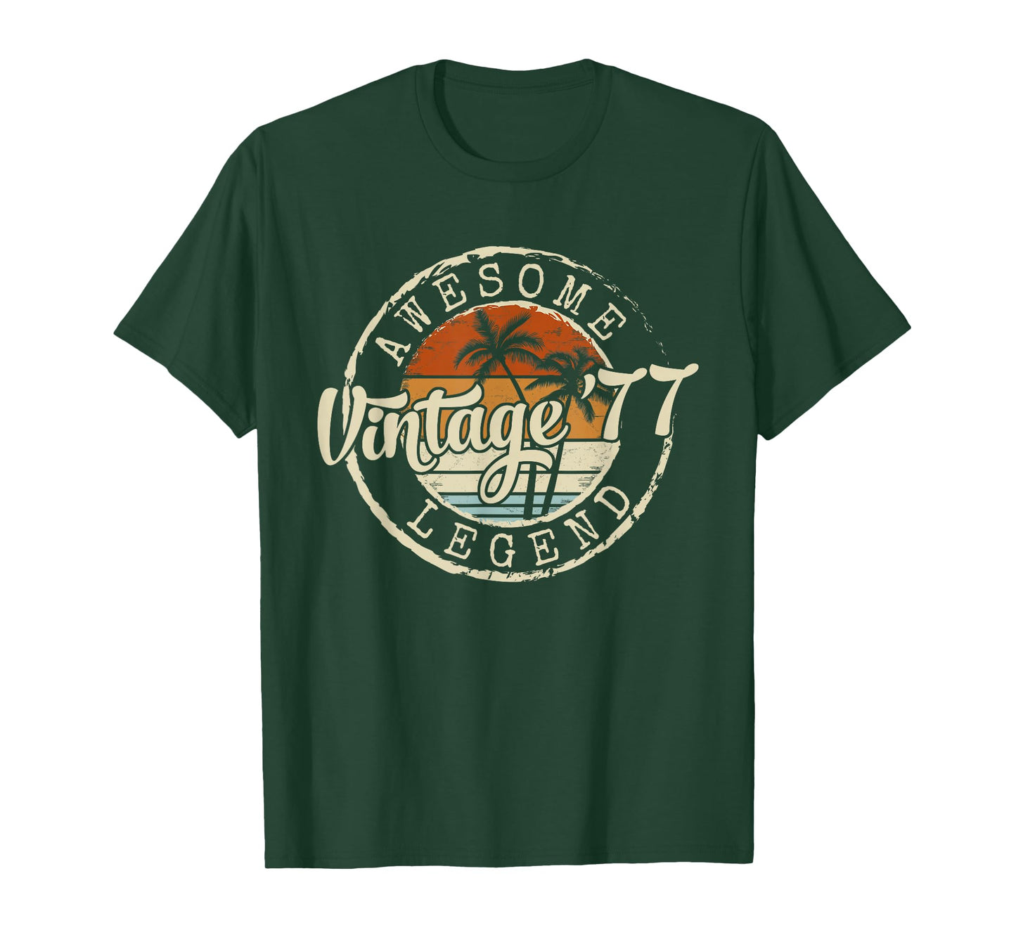 Vintage 1977 49yr 49th Birthday Gifts for Men 49 Years Old T-Shirt