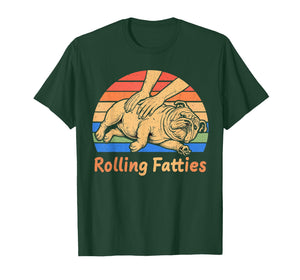 Rolling Fatties English Bulldog Lover Puppy Owner Bulldog T-Shirt
