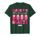 Groovy NICU Valentine NICU Nurse Valentines Day NICU Nursing T-Shirt