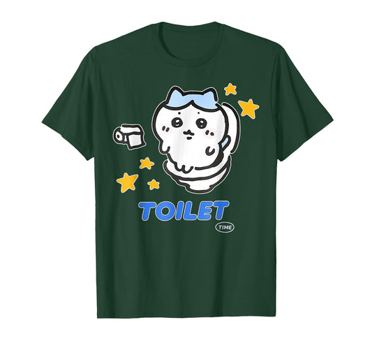 Toilet Time Chikawa Meme Tee T-Shirt
