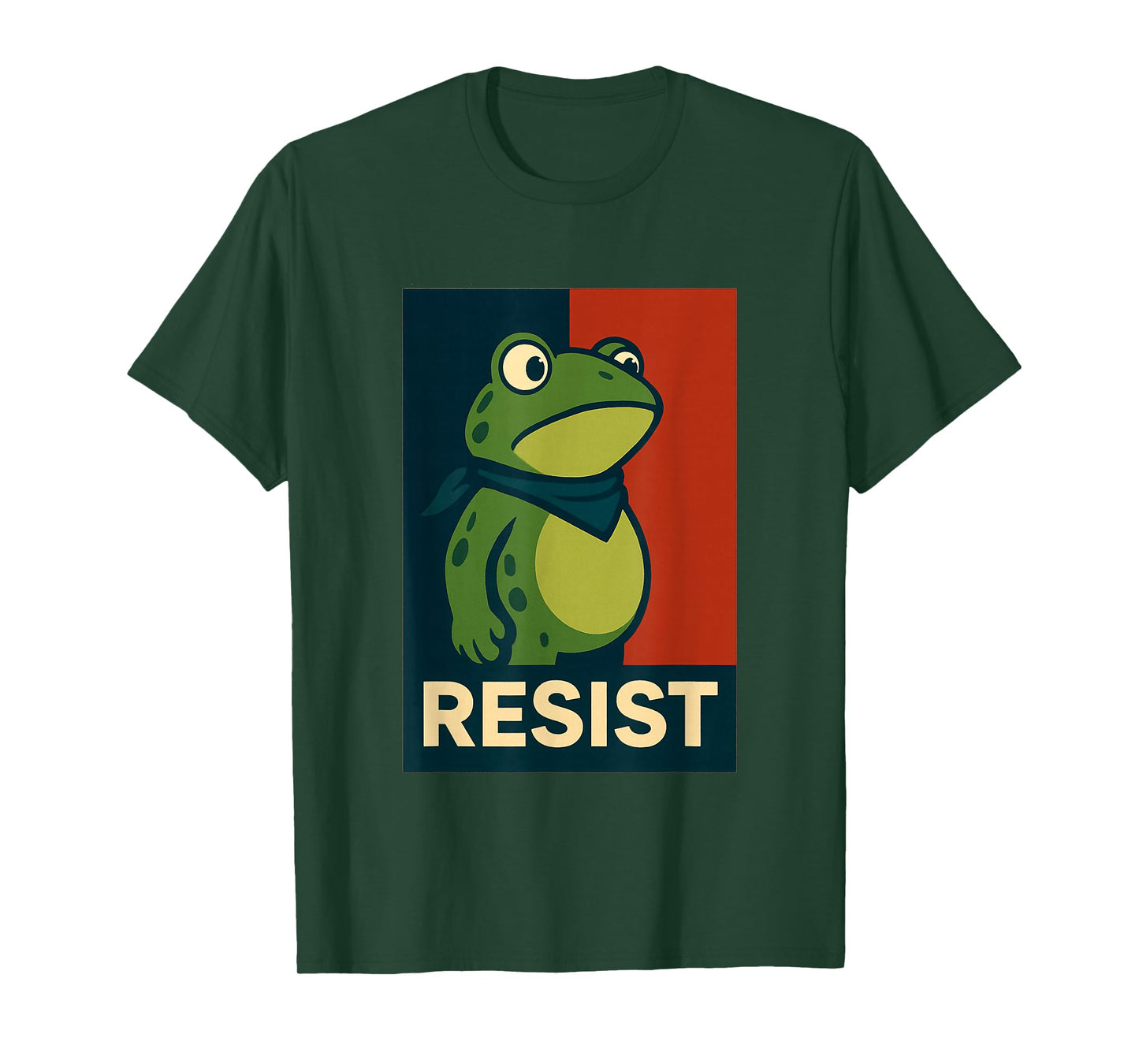 Resist Portland Frog, I Stand with Frog T-Shirt
