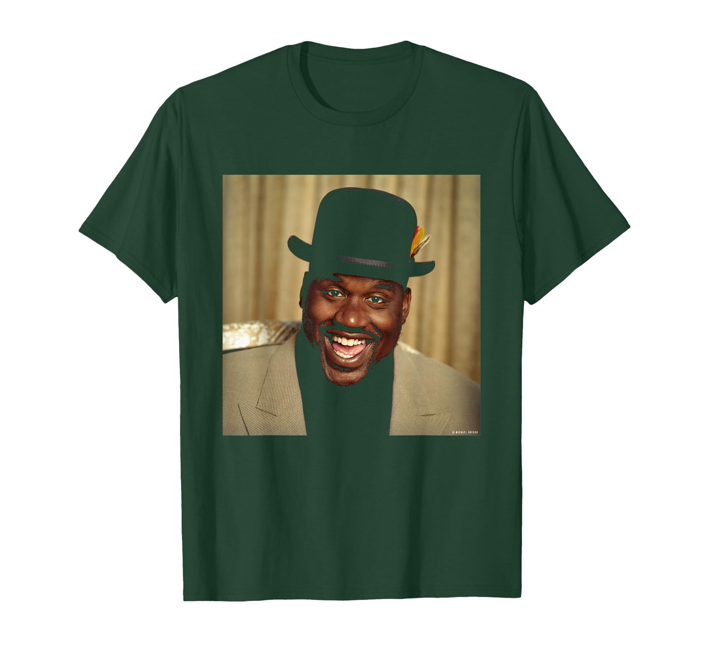 NBA Basketball Shaquille O’Neal LA Lakers Michael Grecco T-Shirt