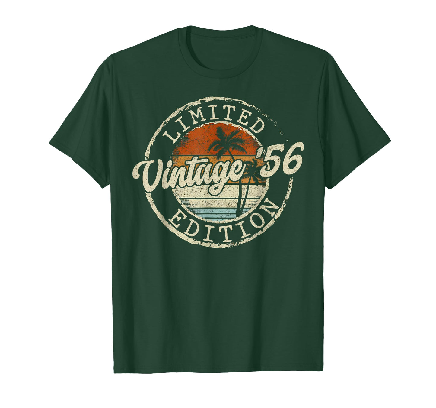 70th Birthday Vintage 1956 Limited Edition 70 Year Old Men T-Shirt