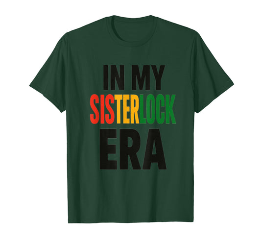 Sisterlocks Celebrating All Natural Hair Types T-Shirt