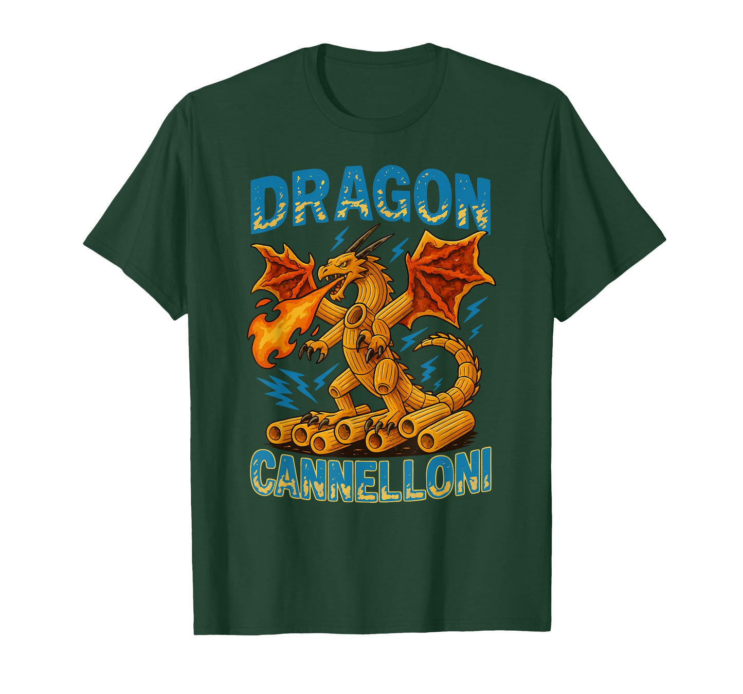 Brain Rot Kids Meme Italian Brainrot Dragon Cannelloni T-Shirt