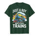 Train Lover Just A Boy Who Loves Trains T-Shirt