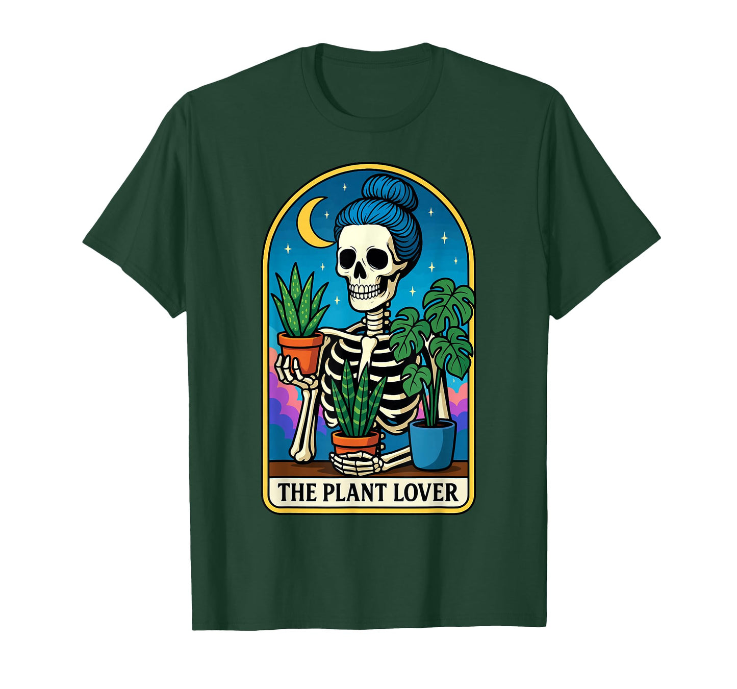 The Plant Lover Tarot Card T-Shirt