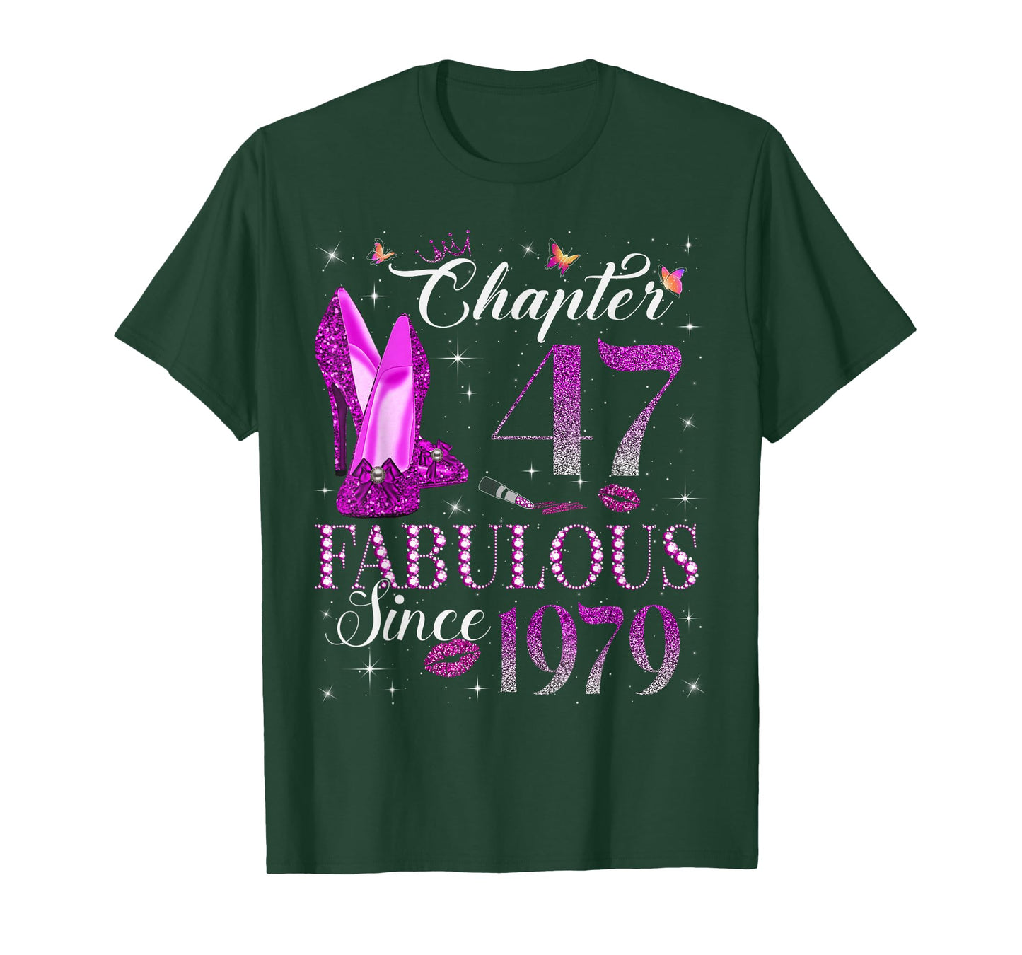 Chapter 47 Fabulous Since 1979 47Th Birthday Gift for Women T-Shirt